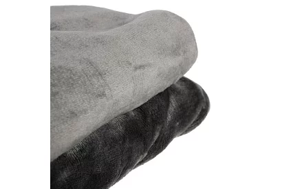 Mäkká teplá silná deka 200x160 cm - šedá