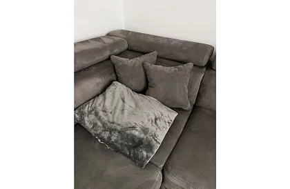 Mäkká teplá silná deka 200x160 cm - šedá