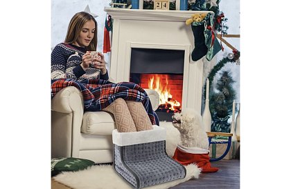 Ohřívač nôh s diaľkovým ovládaním – Elektrická topánka