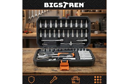 Gola sada náradia v 56 kusoch v kufríku