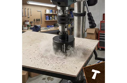 Diamantové dierovacie vrtáky M14 - 6–68 mm - 13 kusov v sade