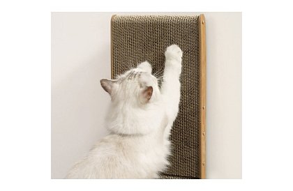 Kočičí škrabadlo s hračkou - DUO