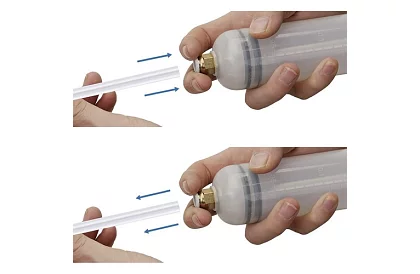 Striekačka na extrakciu oleja a kvapalín - 200ml