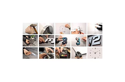 Nástenné hodiny – priemer 60–130 cm