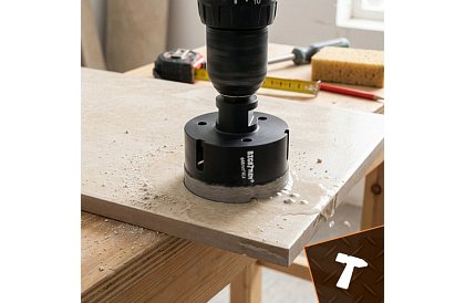 Diamantové dierovacie vrtáky M14 - 6–68 mm – sada 7 kusov