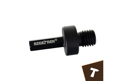 Diamantové dierové vyrezávače M14 6–68 mm - sada 7 dielov + adaptér