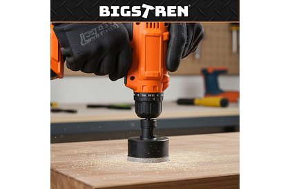 Diamantové dierové vyrezávače M14 6–68 mm - sada 7 dielov + adaptér