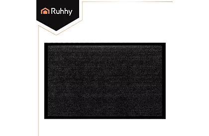 Rohožka – čierna -  58,6 x 88,2 cm