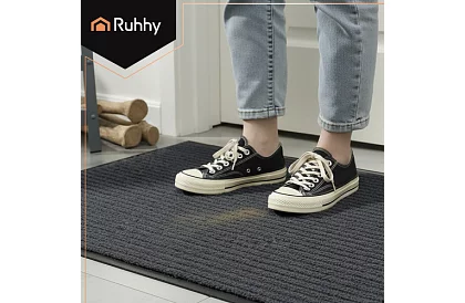 Rohožka – čierna -  58,6 x 88,2 cm