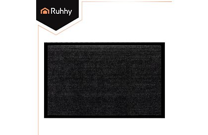 Rohožka – čierna -  58,6 x 88,2 cm