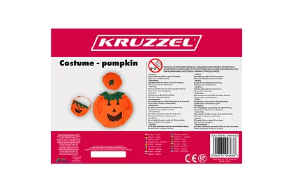 Halloweenský kostým – tekvica