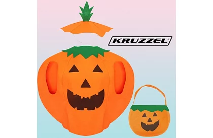 Halloweenský kostým – tekvica
