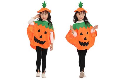 Halloweenský kostým – tekvica
