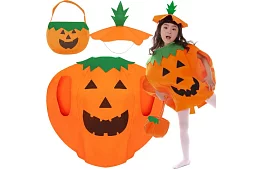 Halloweenský kostým – tekvica