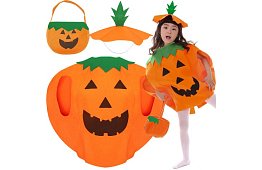 Halloweenský kostým – tekvica