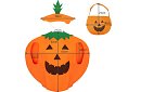 Halloweenský kostým – tekvica