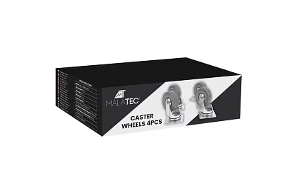 Otočné gumové kolieska – sada 4 kusy