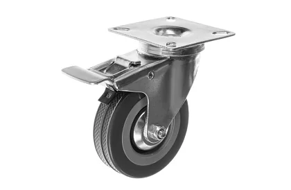 Otočné gumové kolieska – sada 4 kusy