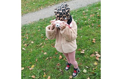 Digitálny fotoaparát pre deti s 32GB kartou - ružový