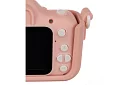 Digitálny fotoaparát pre deti s 32GB kartou - ružový