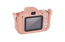 Digitálny fotoaparát pre deti s 32GB kartou - ružový