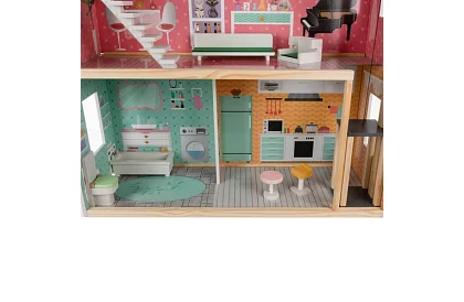 Veľký domček pre bábiky 114 cm - s výťahom