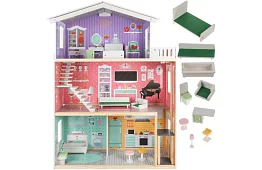 Veľký domček pre bábiky 114 cm - s výťahom