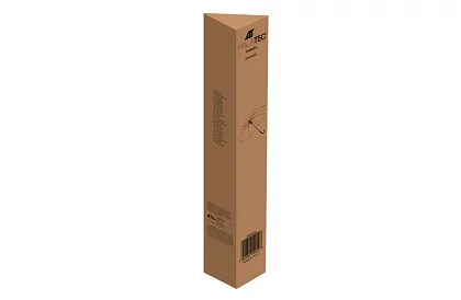 Automatický priehľadný dáždnik - priemer 93 cm