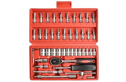 Gola sada 46 kusov náradia v boxe