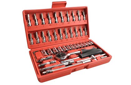 Gola sada 46 kusov náradia v boxe