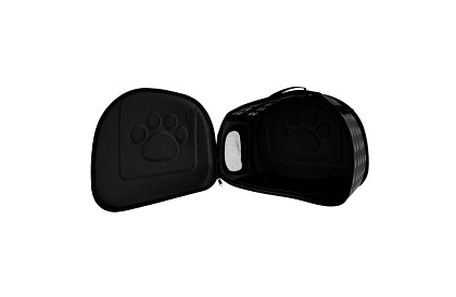 Prepravka - cestovná taška na zvieratá - čierna