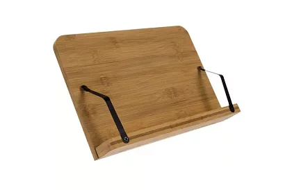 Drevený stojan pre knihu a notebook