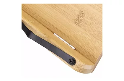 Drevený stojan pre knihu a notebook