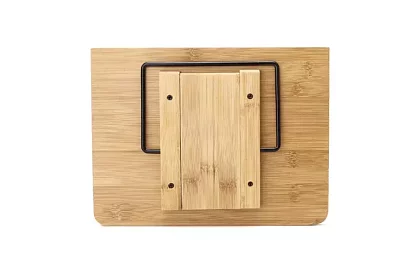 Drevený stojan pre knihu a notebook