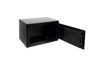 Elektronický trezor s kľúčom a kódovým zámkom – bezpečné uloženie cenností