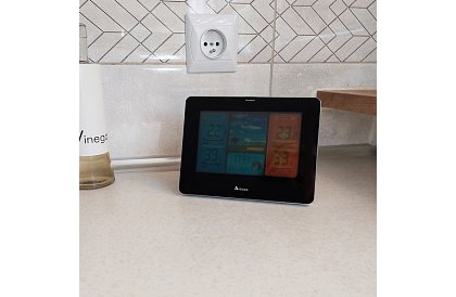 Bezdrôtová digitálna meteostanica s externým senzorom