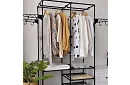 Dvojitý stojan na odevy XXL - 173 x 36 x 108 cm