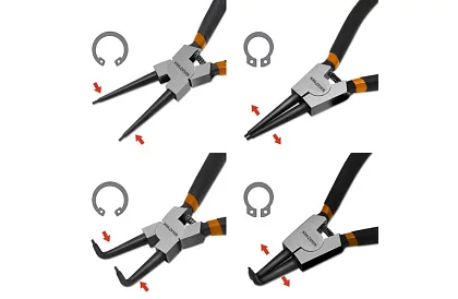 Kliešte seger - Sada 4 klieští na segerovky