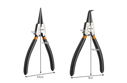 Kliešte seger - Sada 4 klieští na segerovky