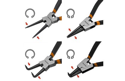 Kliešte seger - Sada 4 klieští na segerovky