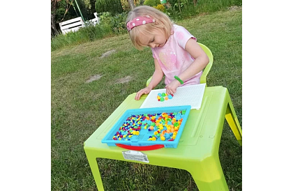 Vzdelávacia mozaika pre deti - puzzle sada 296 dielikov