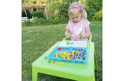 Vzdelávacia mozaika pre deti - puzzle sada 296 dielikov