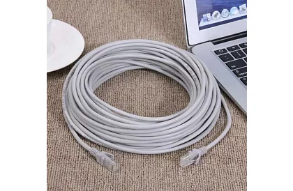 Sieťový LAN kábel RJ45 pre počítače a zariadenia - 30 metrov