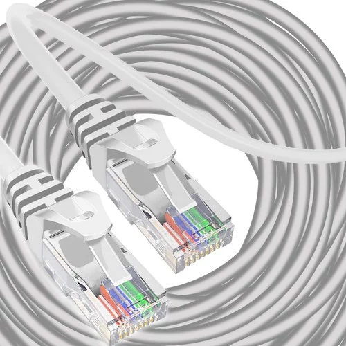 Sieťový LAN kábel RJ45 pre počítače a zariadenia - 30 metrov