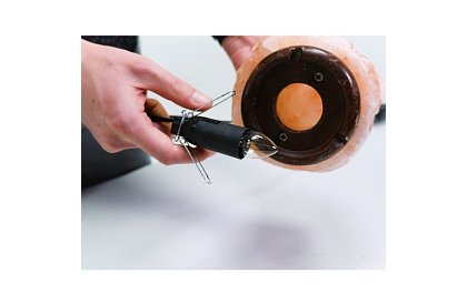 Solná lampa s nastaviteľnou intenzitou svetla