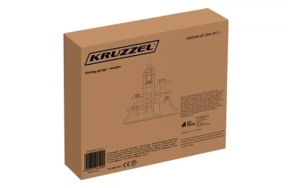 Drevené parkovisko – garáž pre deti