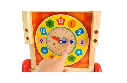 Drevená edukačná a vzdelávacia kocka pre deti