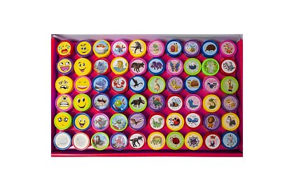 Sada pečiatok pre deti – 60 kusov