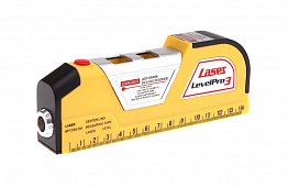 Laserová vodováha so zasúvateľným metrom - Level Pro 3