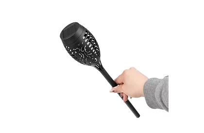 Záhradné lampy – Solárne pochodne s efektom plápolajúceho ohňa - 4 kusy